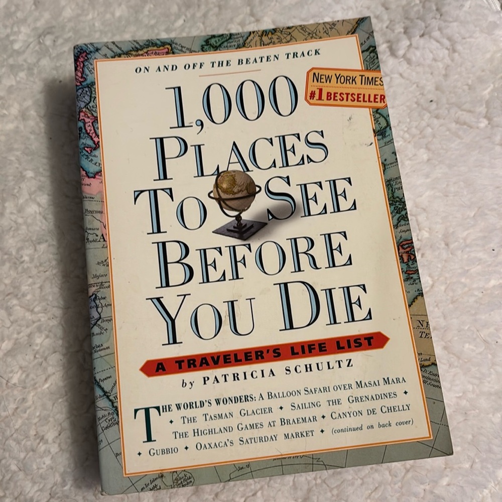 1,000 Places to See before you Die Book